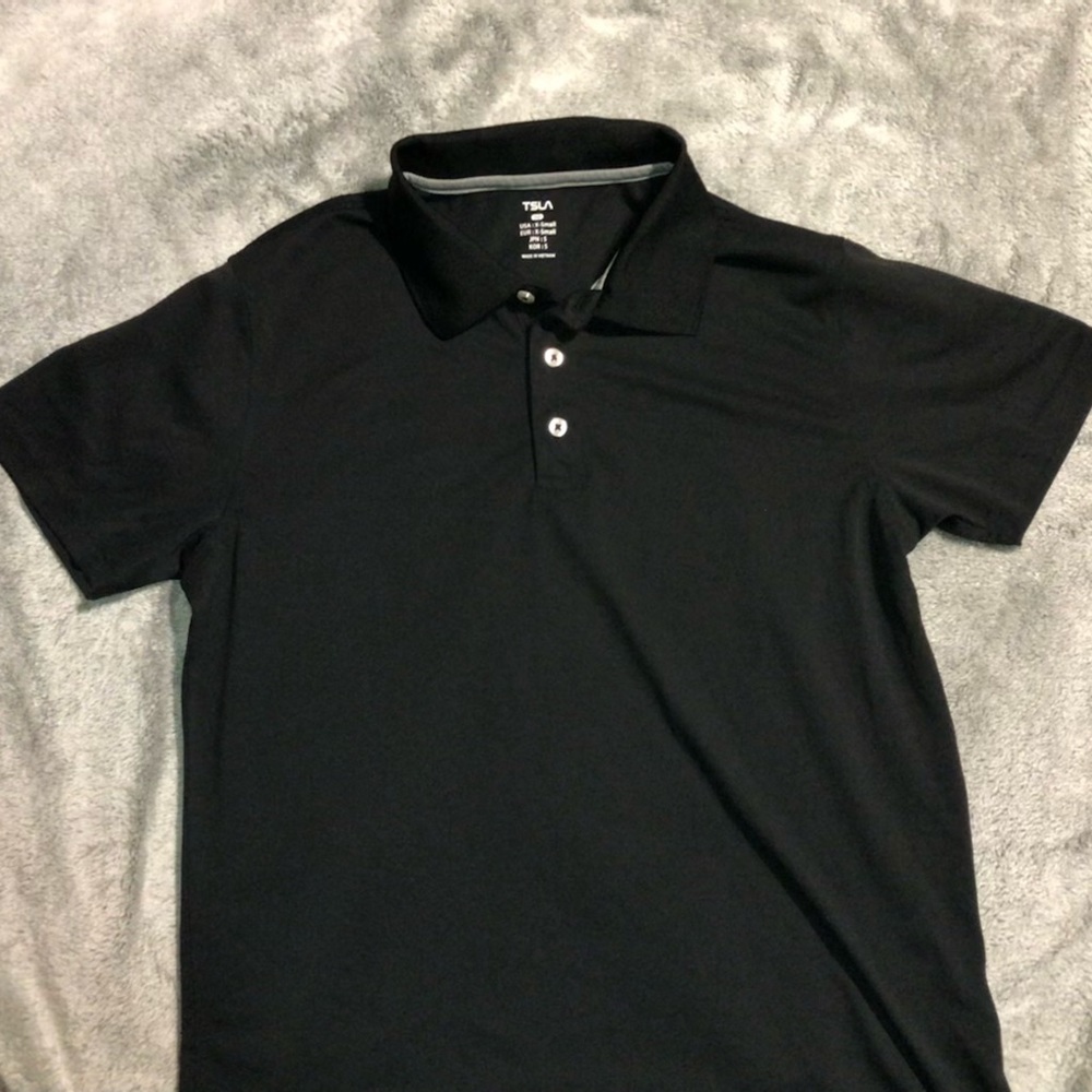 TSLA Boys Polo Style short sleeve shirt